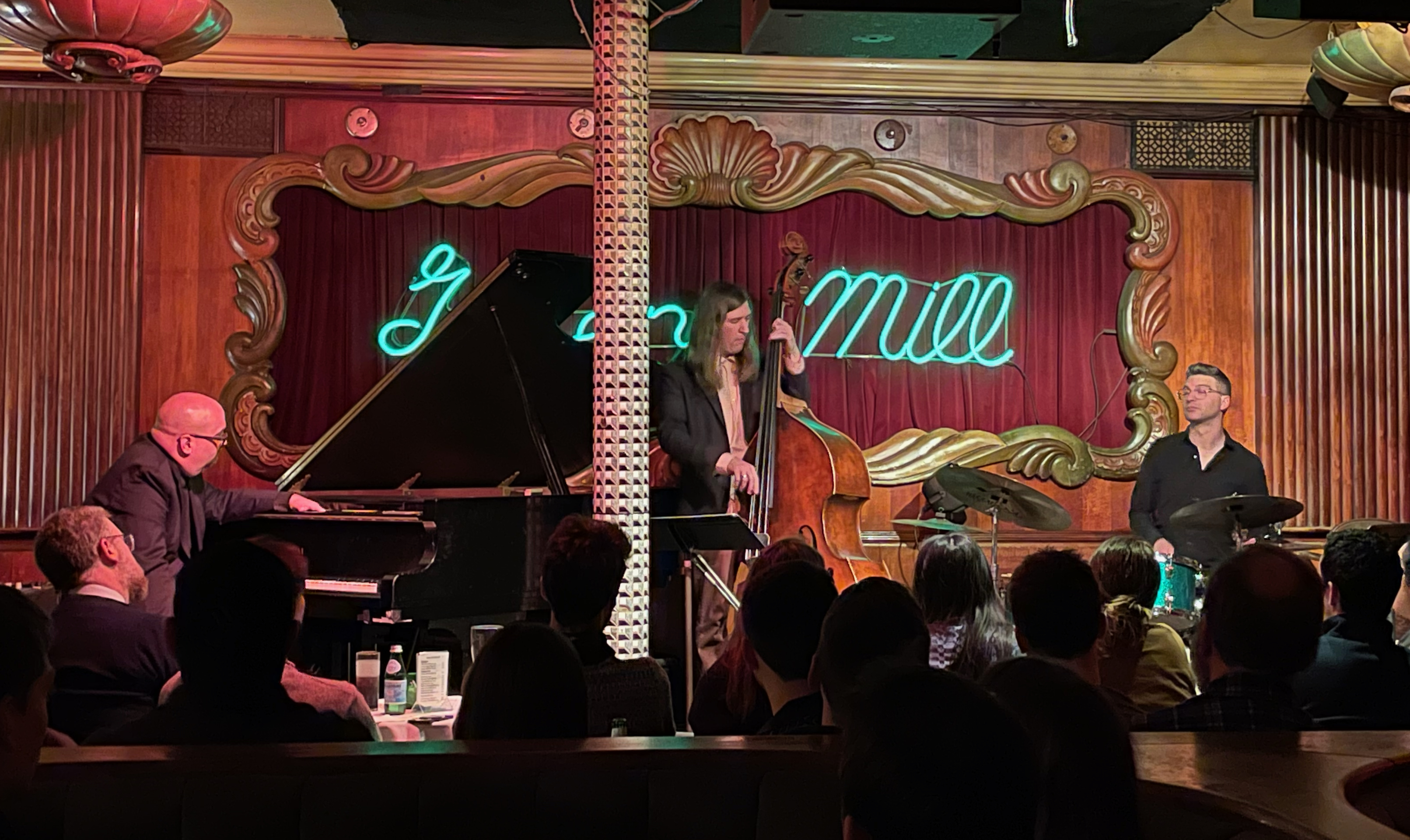 The Ethan Iverson Trio live at the Green Mill, Chicago, April 2023.
